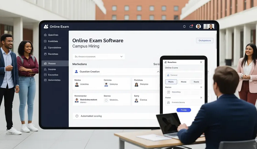 Online Exam Software for Campus Hiring: A Smarter Way to Recruit Fresh Talent